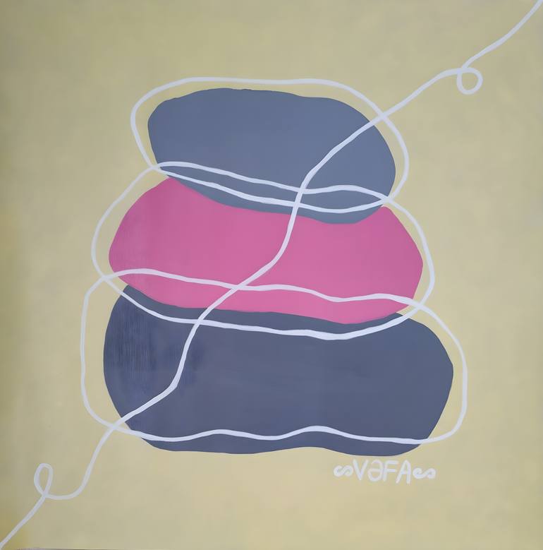 Original Abstract Nature Painting by Vafa Majidli