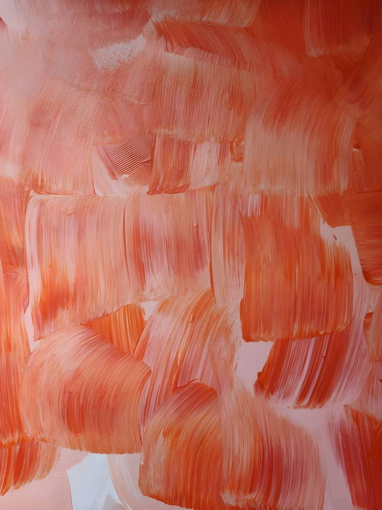 Original Abstract Expressionism Abstract Painting by Vafa Majidli