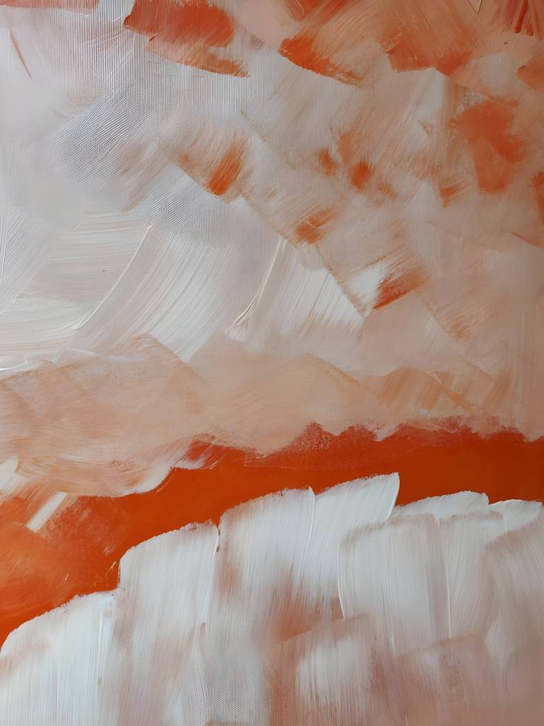 Original Abstract Expressionism Abstract Painting by Vafa Majidli