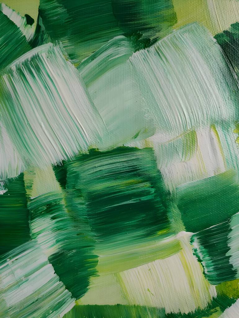 Original Abstract Expressionism Abstract Painting by Vafa Majidli