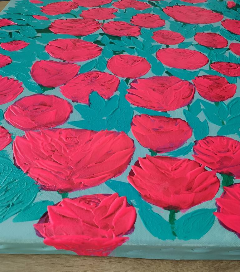 Original Symbolism Home Painting by Vafa Majidli