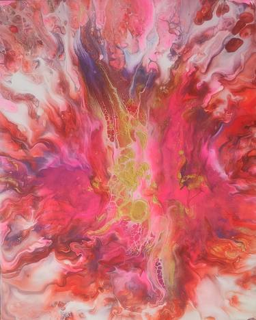 Original Surrealism Abstract Paintings by Vafa Majidli