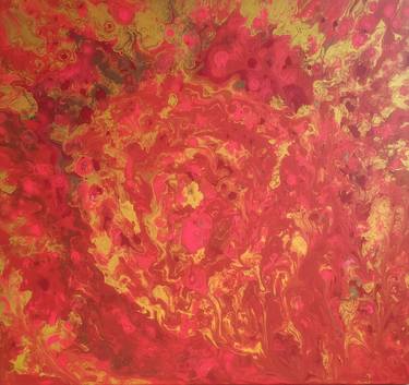 Original Abstract Expressionism Abstract Paintings by Vafa Majidli