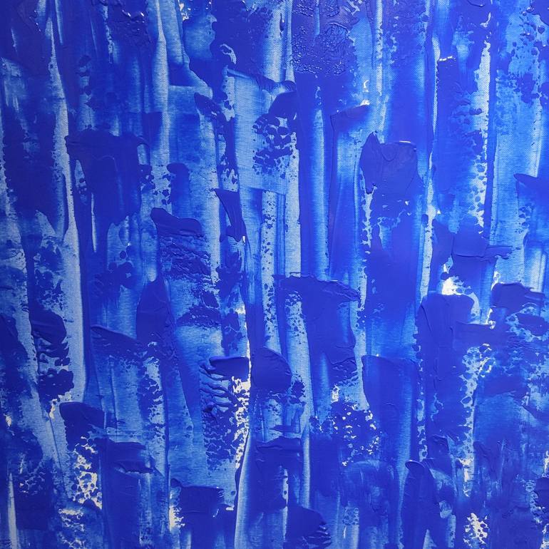 Original Minimalism Seascape Painting by Vafa Majidli