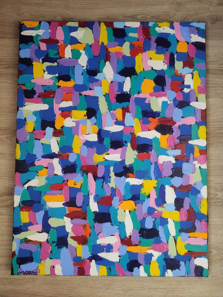 Original Abstract Painting by Vafa Majidli