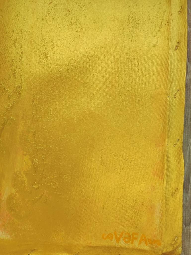 Original Abstract Expressionism Abstract Painting by Vafa Majidli