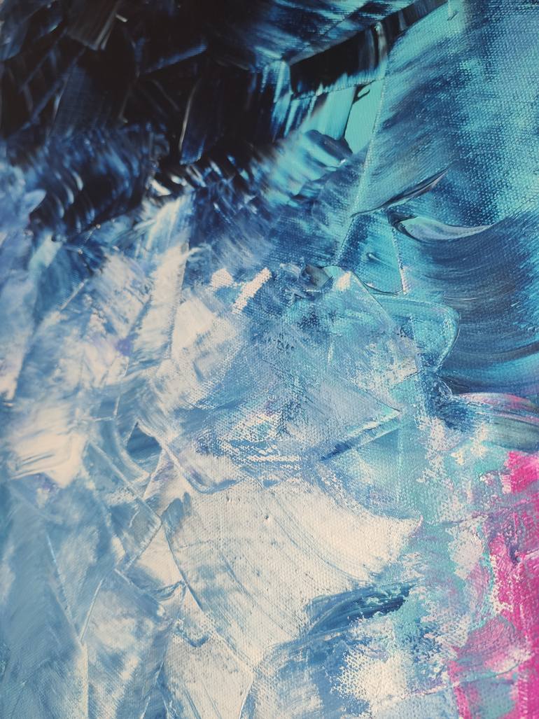 Original Conceptual Abstract Painting by Vafa Majidli