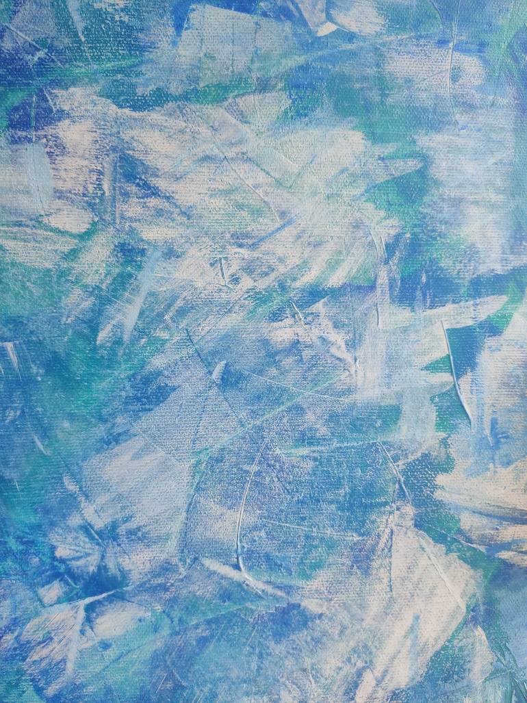 Original Abstract Expressionism Abstract Painting by Vafa Majidli