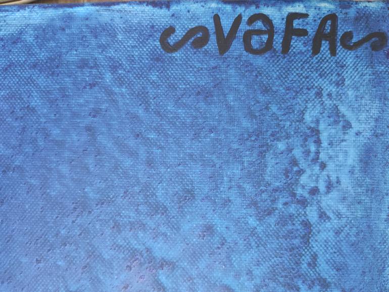 Original Abstract Expressionism Abstract Painting by Vafa Majidli