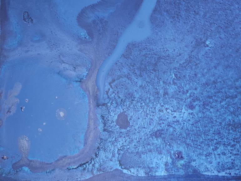 Original Abstract Expressionism Abstract Painting by Vafa Majidli