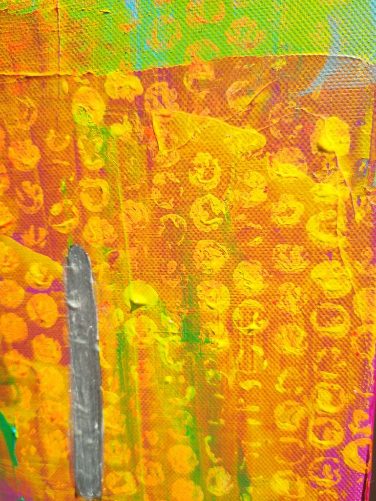 Original Conceptual Abstract Painting by Vafa Majidli