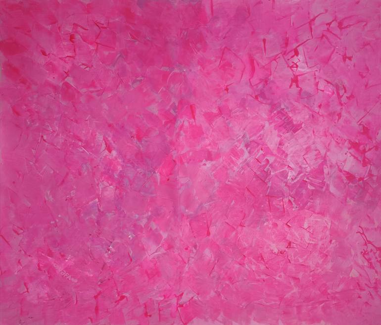 Original Abstract Expressionism Women Painting by Vafa Majidli