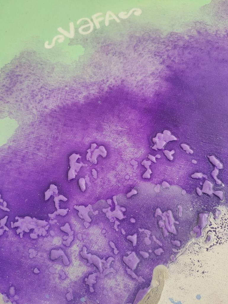 Original Conceptual Abstract Painting by Vafa Majidli