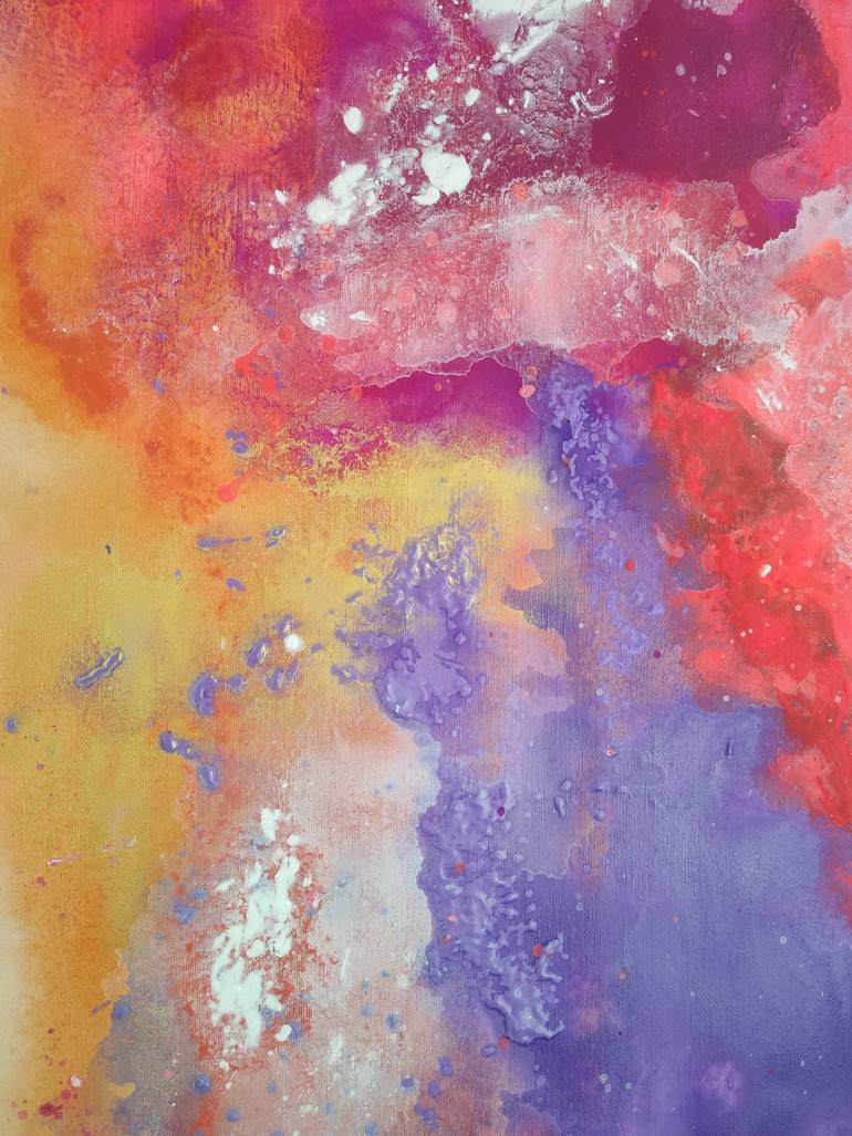 Original Conceptual Abstract Painting by Vafa Majidli