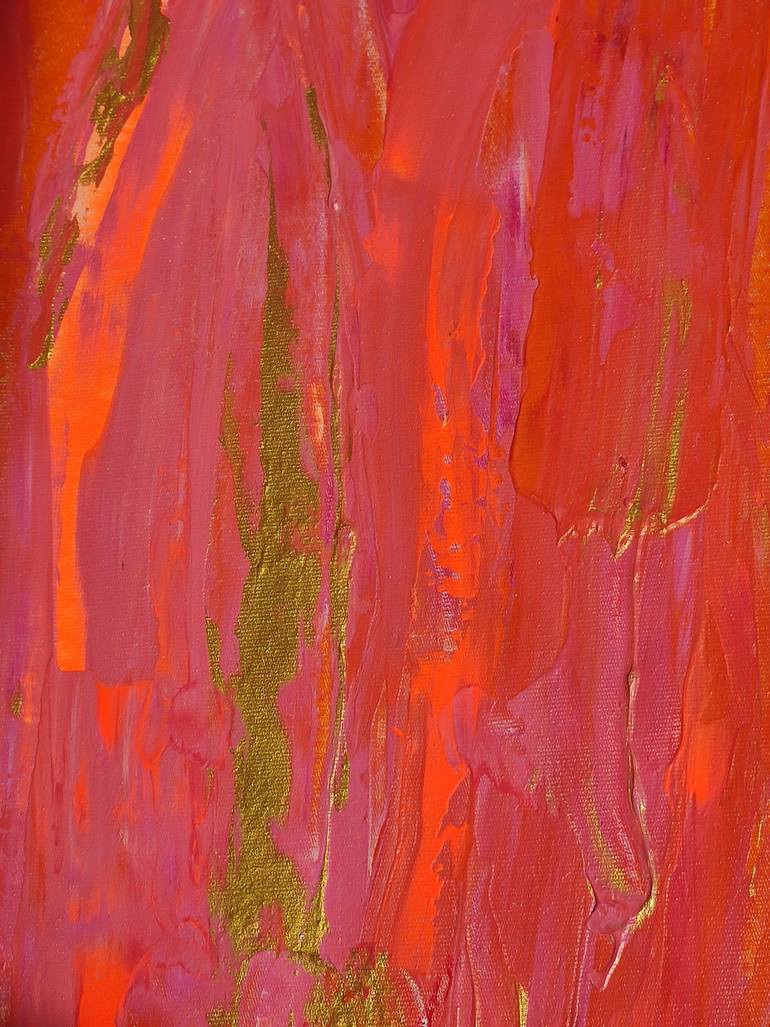 Original Abstract Expressionism Abstract Painting by Vafa Majidli