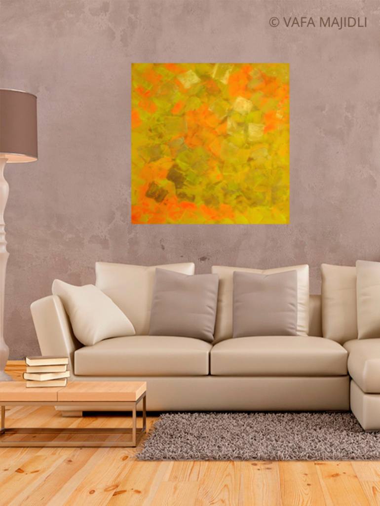 Original Abstract Painting by Vafa Majidli