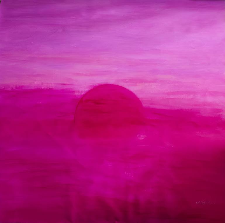 Print of Abstract Expressionism Landscape Paintings by Vafa Majidli