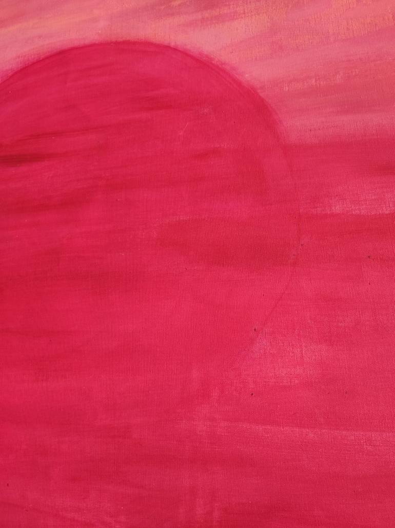 Original Abstract Expressionism Landscape Painting by Vafa Majidli