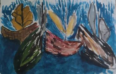 Print of Seascape Paintings by Vafa Majidli