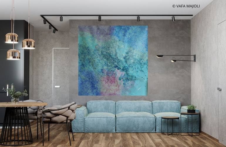 Original Abstract Painting by Vafa Majidli