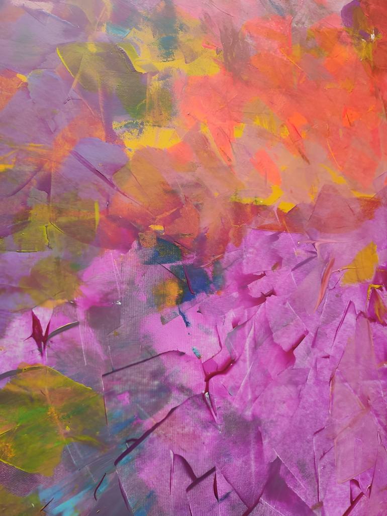 Original Abstract Expressionism Abstract Painting by Vafa Majidli