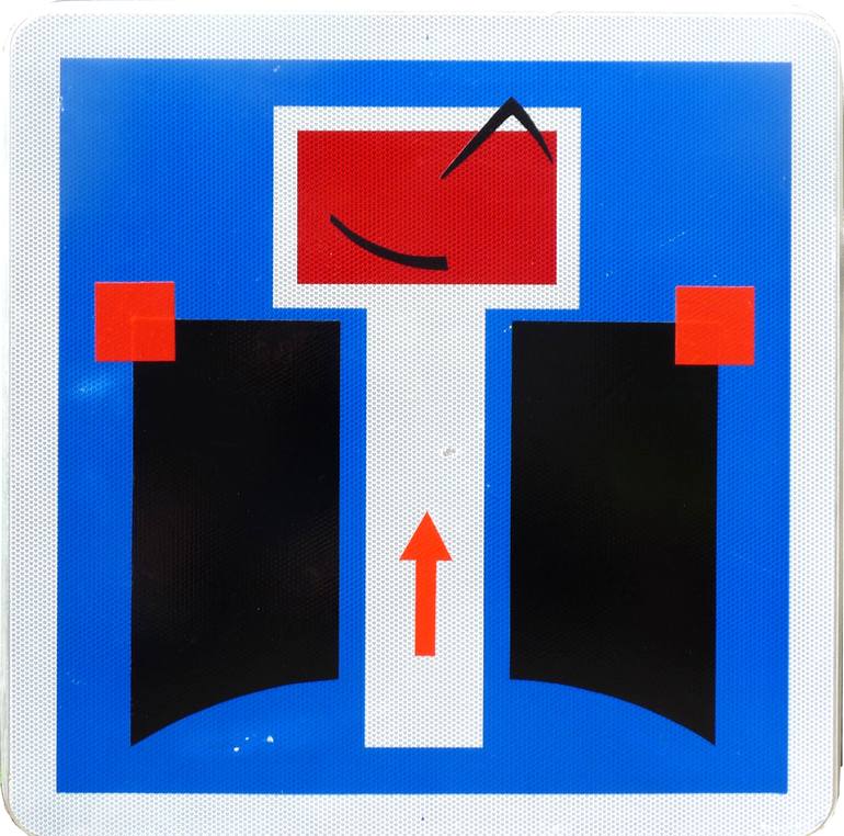 Original Abstract Other Collage by Ill - Art