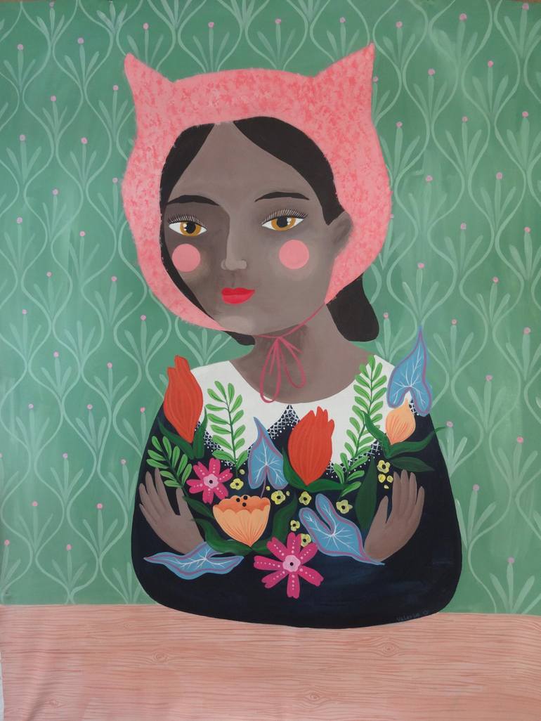 Print of Figurative Portrait Paintings by Valeria Cis