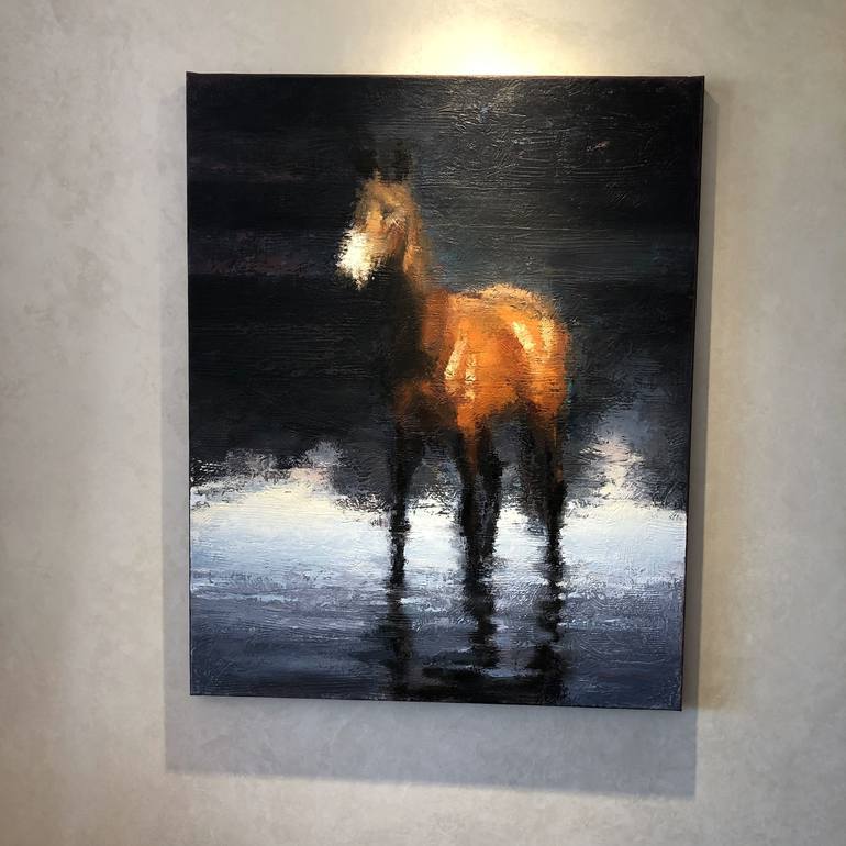 Original Horse Painting by Alexey Klimenko