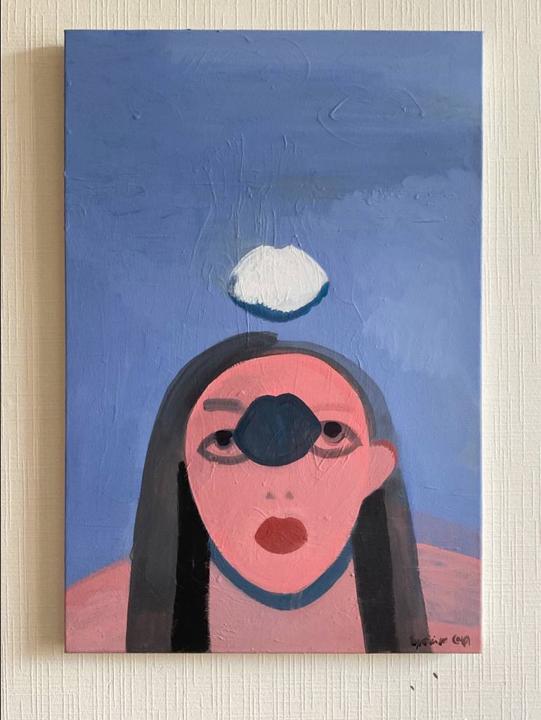 Original Conceptual Women Painting by Sonya Hukaylo