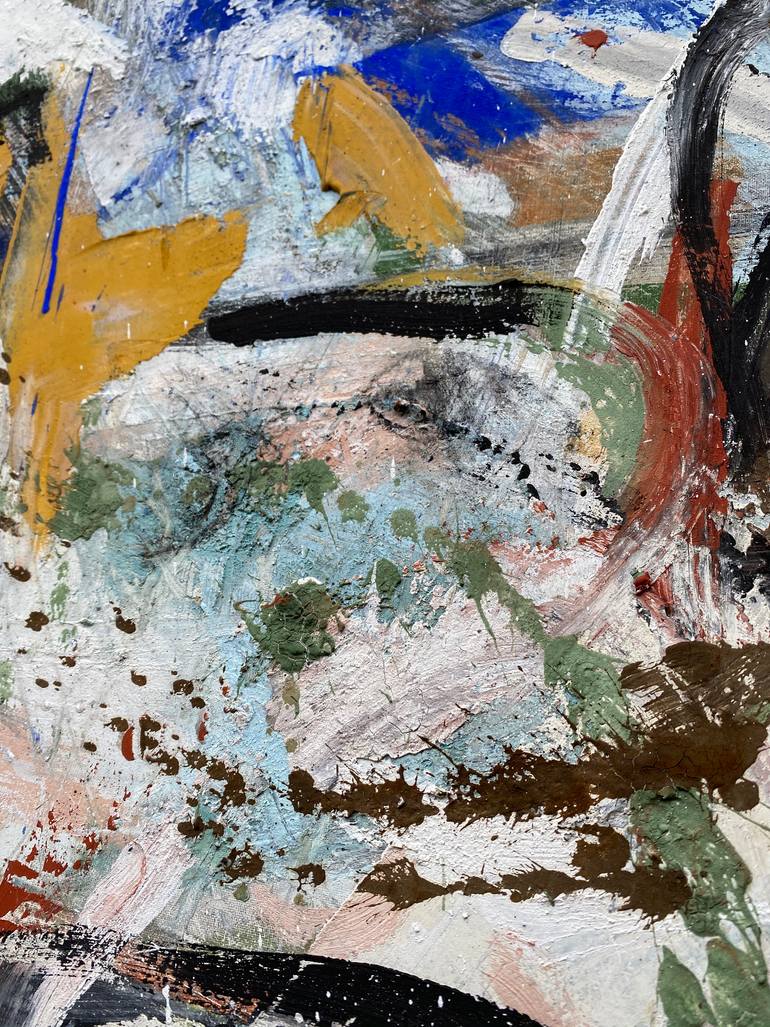 Original Abstract Expressionism Abstract Painting by Paolo Furlan