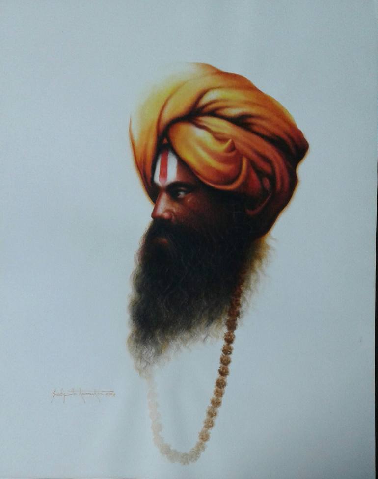 Original Realism Portrait Paintings by Sudipta Karmakar