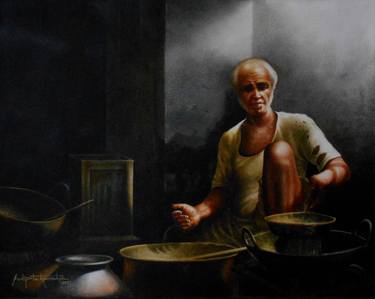 Original Men Paintings by sudipta karmakar