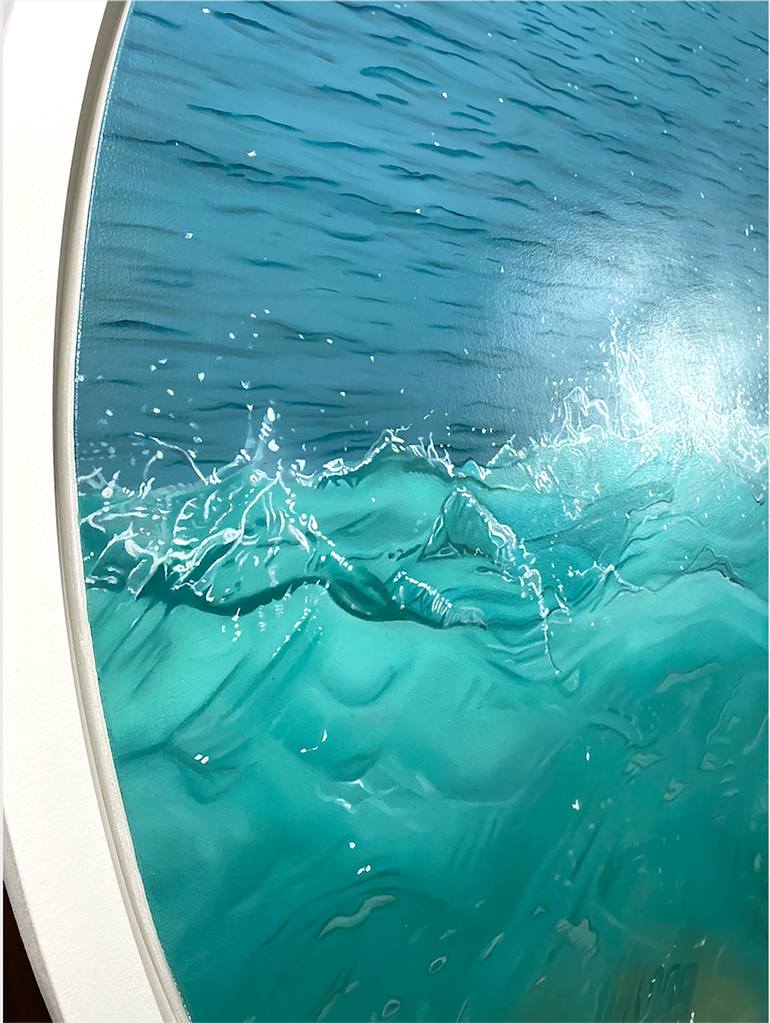 Original Contemporary Beach Painting by Carina Francioso