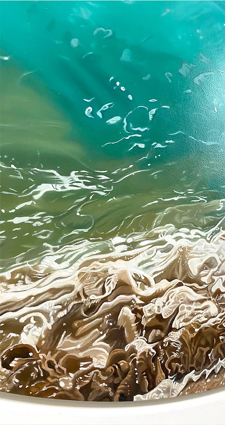 Original Contemporary Beach Painting by Carina Francioso
