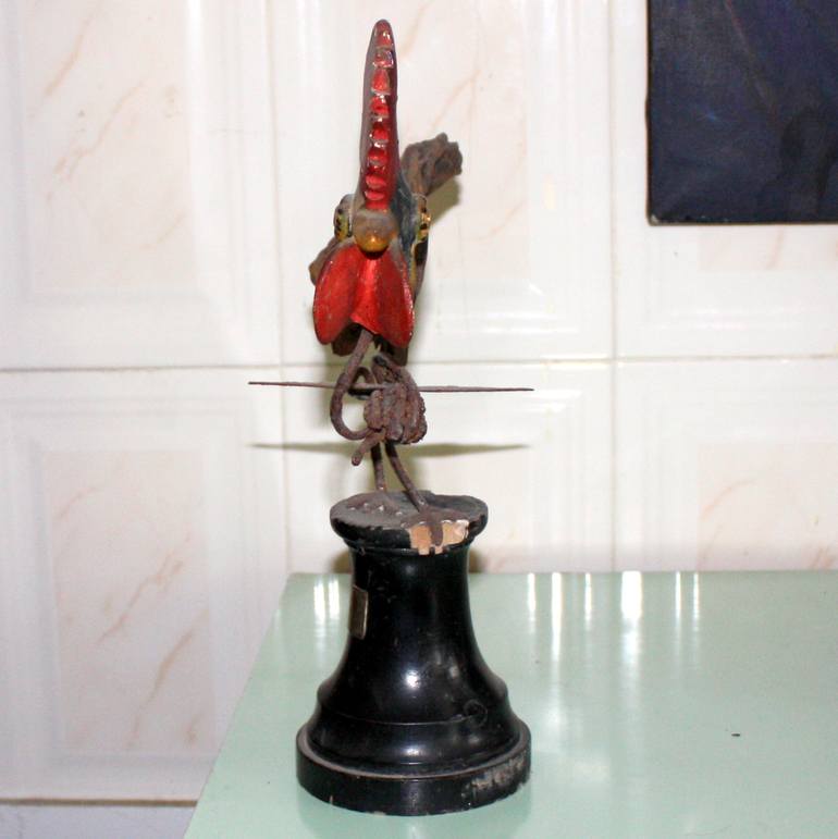 Original Abstract Expressionism Animal Sculpture by Saul Wallin