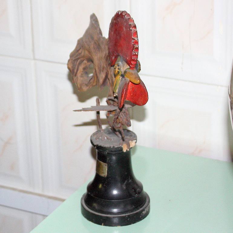 Original Abstract Expressionism Animal Sculpture by Saul Wallin