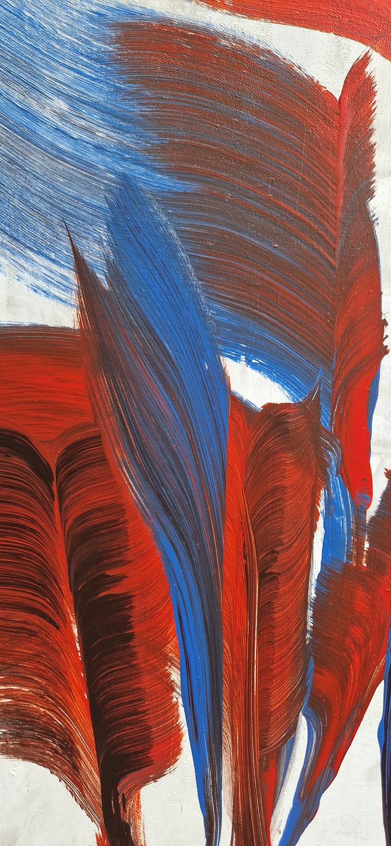 Original Abstract Expressionism Abstract Painting by Diana Sarupic