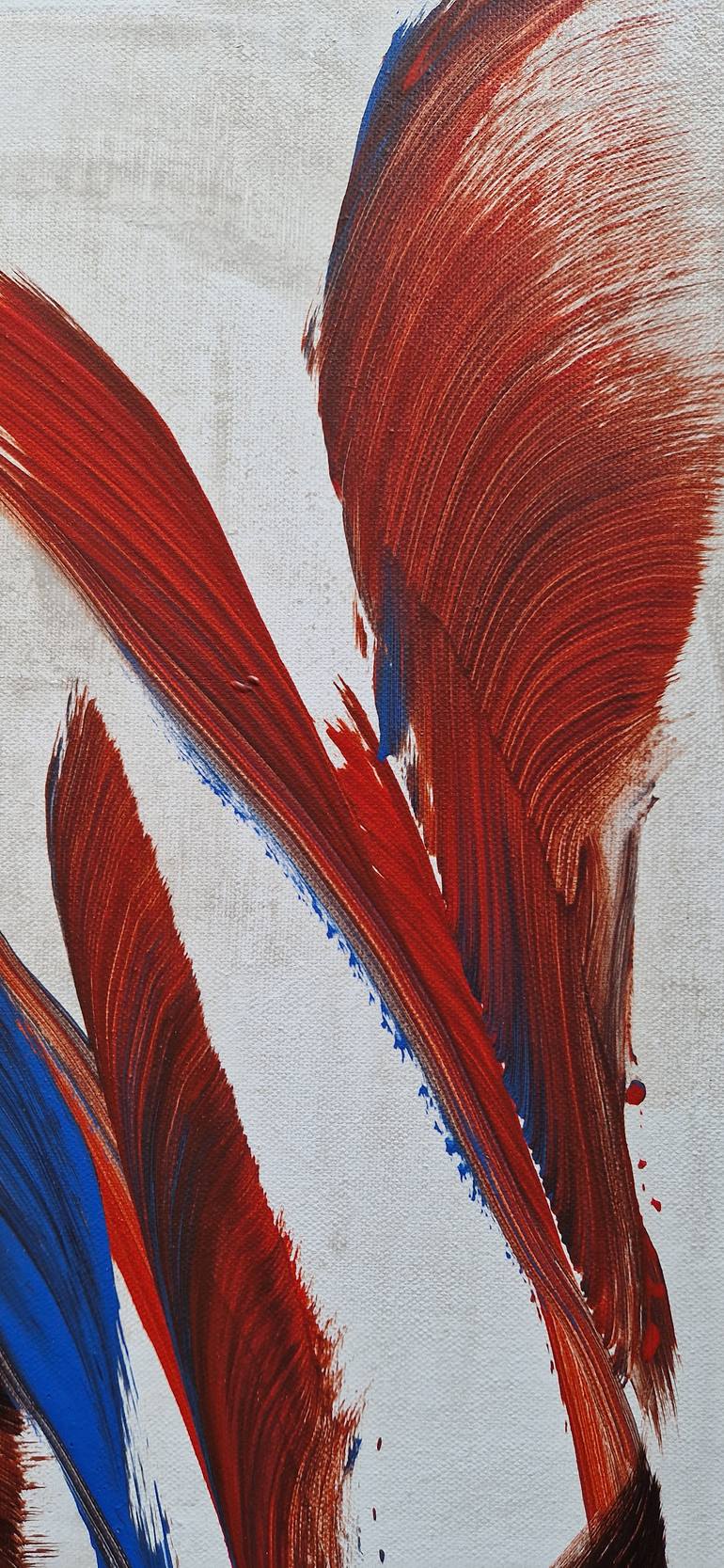Original Abstract Expressionism Abstract Painting by Diana Sarupic