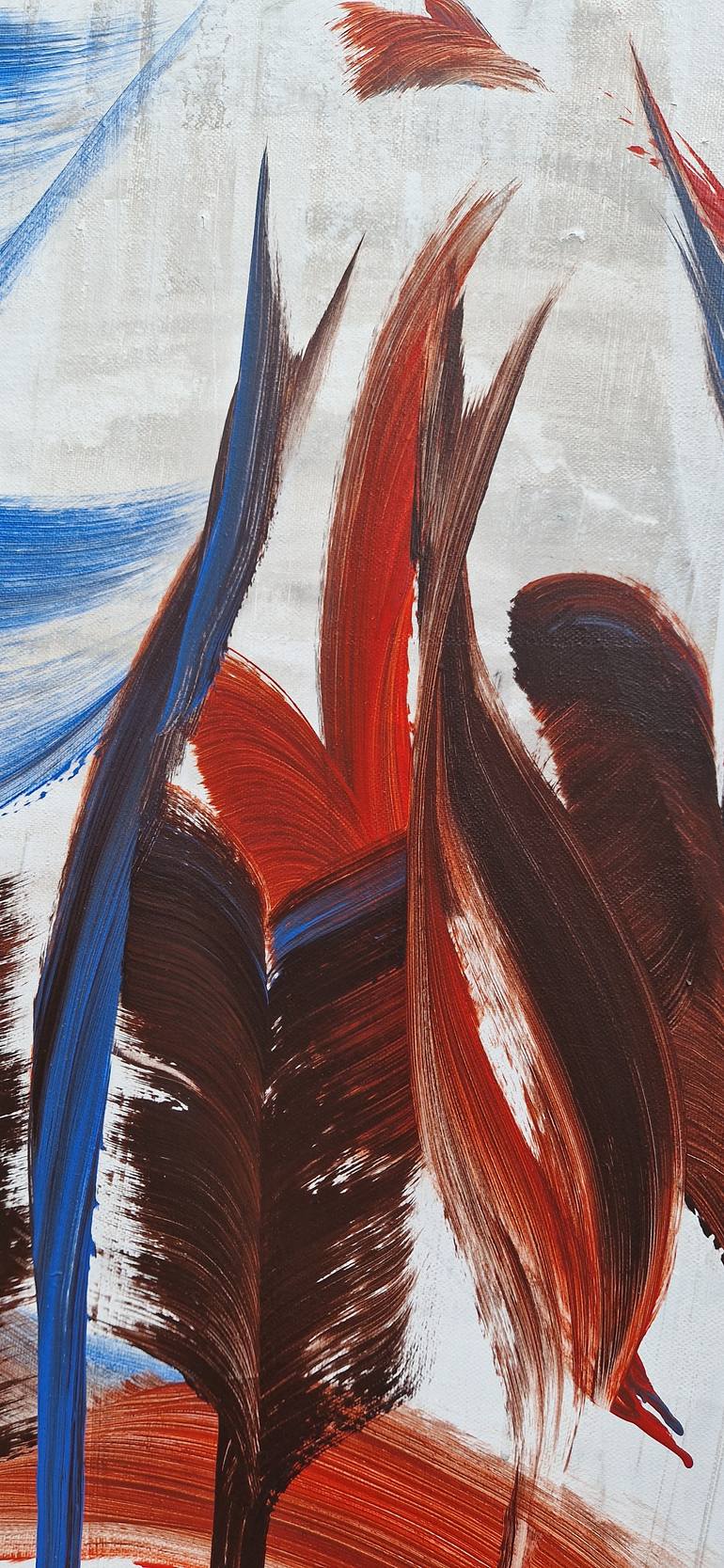 Original Abstract Expressionism Abstract Painting by Diana Sarupic