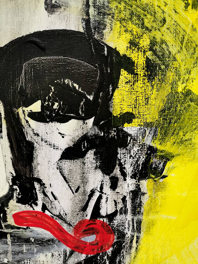 Original Abstract Expressionism Abstract Painting by Diana Sarupic