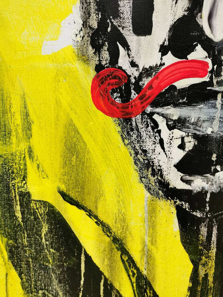 Original Abstract Expressionism Abstract Painting by Diana Sarupic