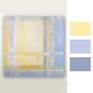 Color swatches to help you design with Intersect original oil and cold wax painting on panel.