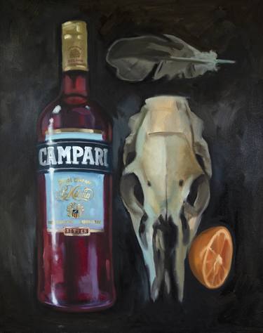 Original Figurative Still Life Paintings by Joe Bednarski