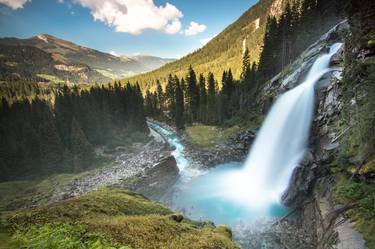 Krimml Waterfalls, Waterfall in Austria - Limited Edition of 100 thumb