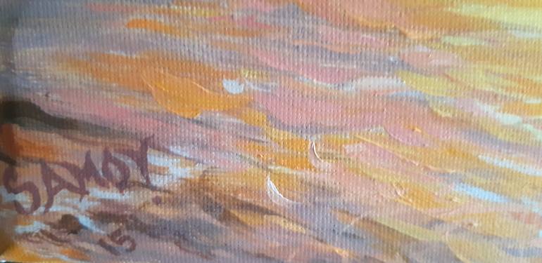 Original Expressionism Seascape Painting by Natalia Samoy