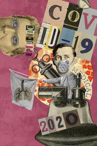 Original Dada World Culture Collage by Pawel Pacholec