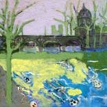 Death Artist on Pont Des Art by leo degreco