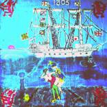 Lord Nelson Night Before Trafelgard Battle by leo degreco