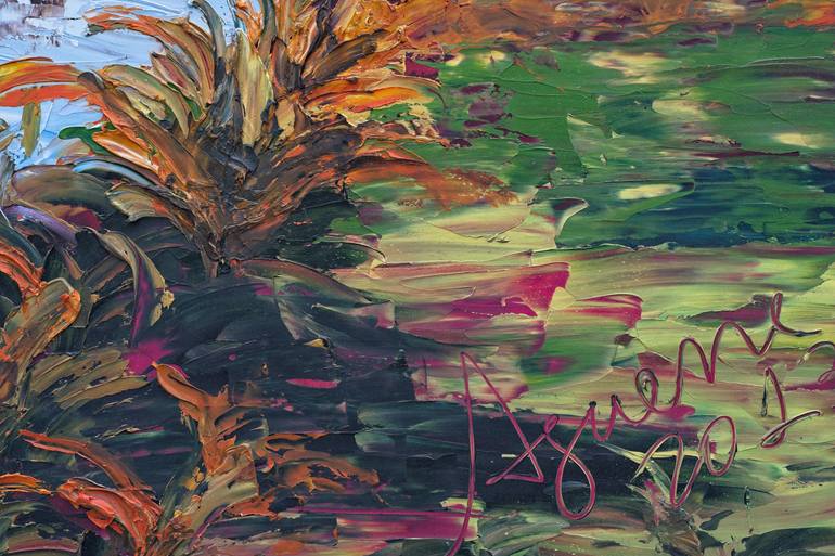 Original Impressionism Landscape Painting by Art Esmeralda  Gallery