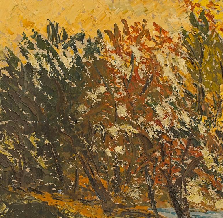 Original Impressionism Landscape Painting by Art Esmeralda  Gallery